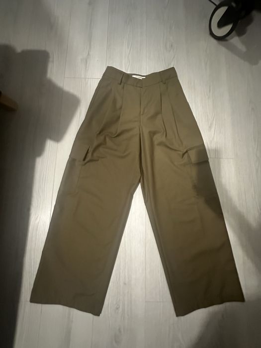 Шикарные брюки карго с карманами по бокам commense