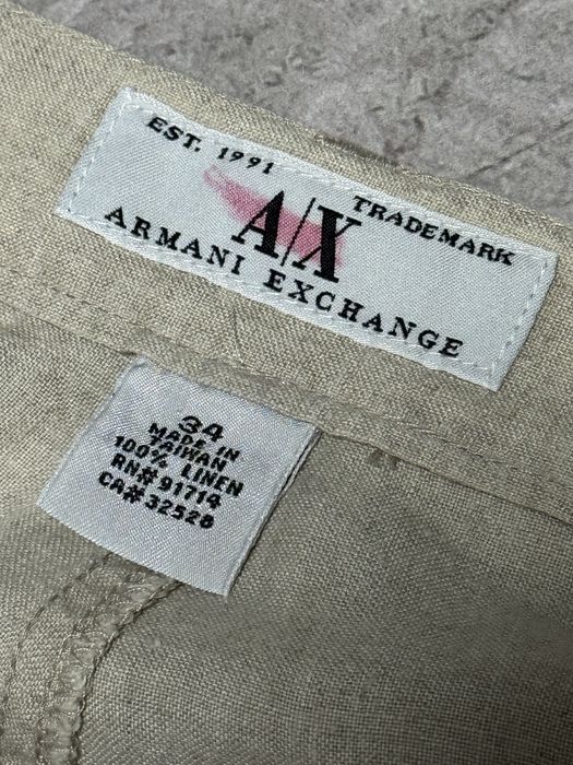 Лляні шорти Armani Exchange (оригінал)