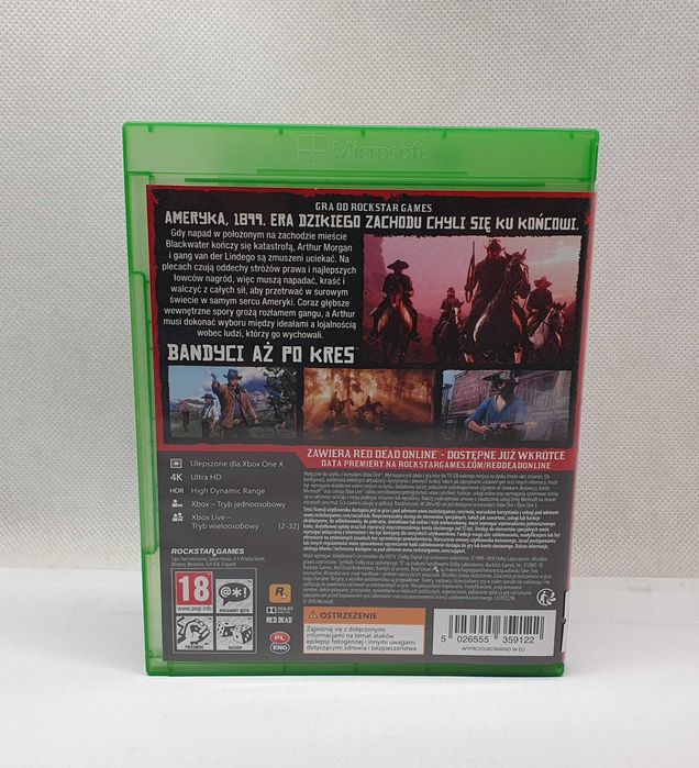 Gra RED DEAD REDEMPTION II Xbox One, Komis Jasło Czackiego