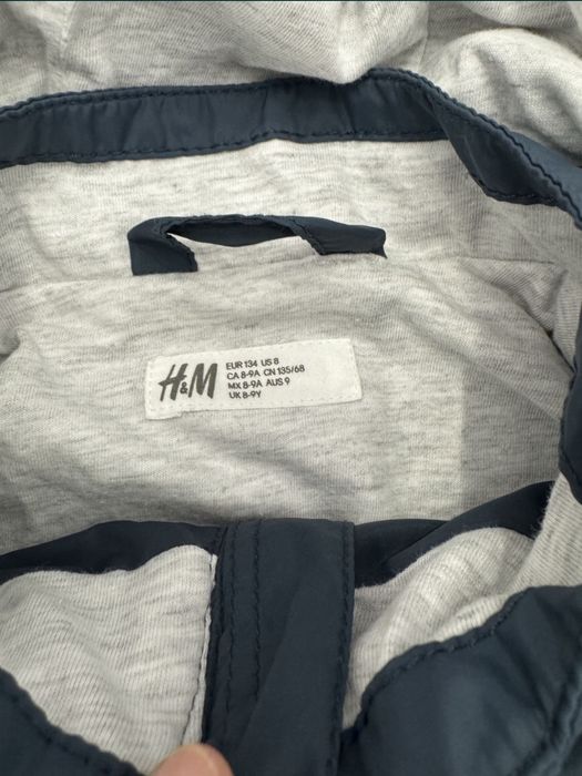 Kurtka cienka wiosenna chłopięca H&M rozm. 134