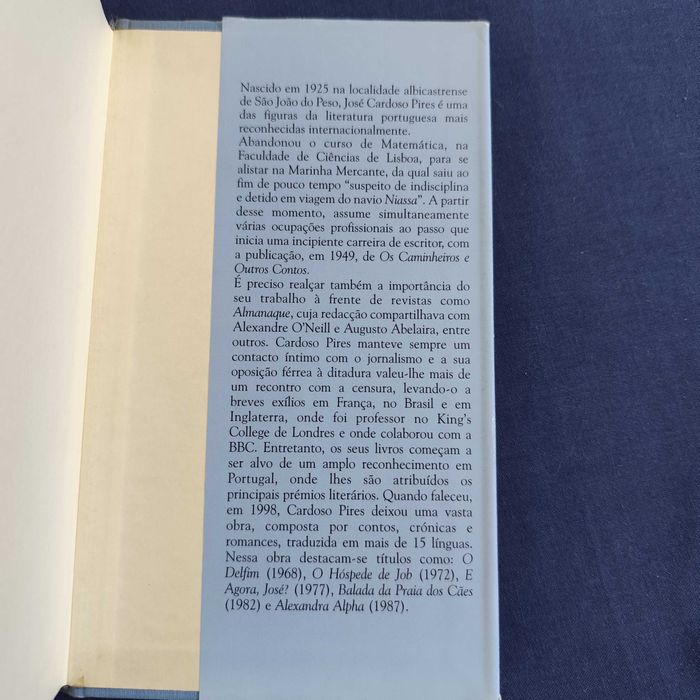 José Cardoso Pires - Balada da Praia dos Cães