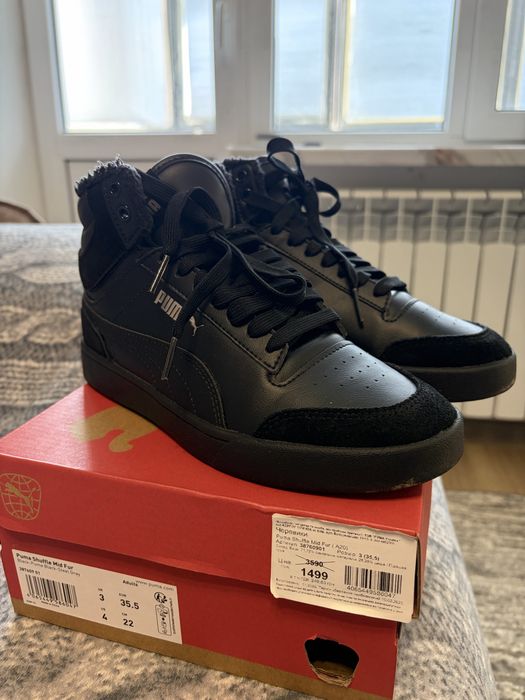 Черевики PUMA Shuffle Mid, кросівки, ботинки