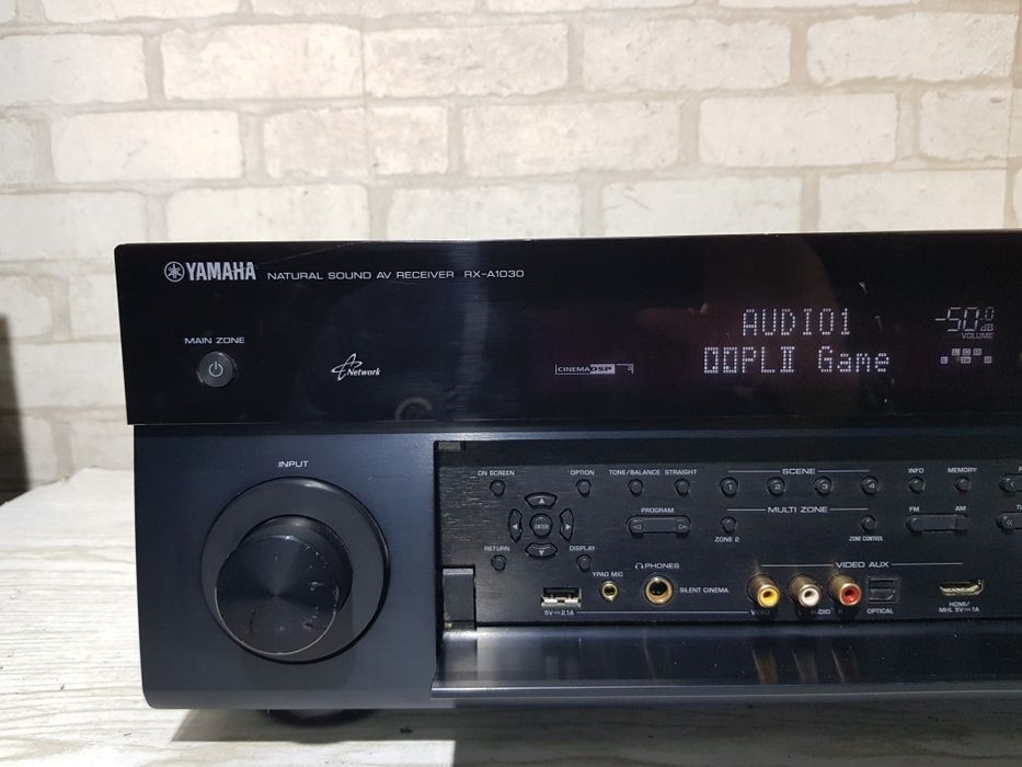 Пульт!7.2AV-Преміум Ресивер Yamaha RX-A1030 7х110Вт , AirPlay,4K,USB,
