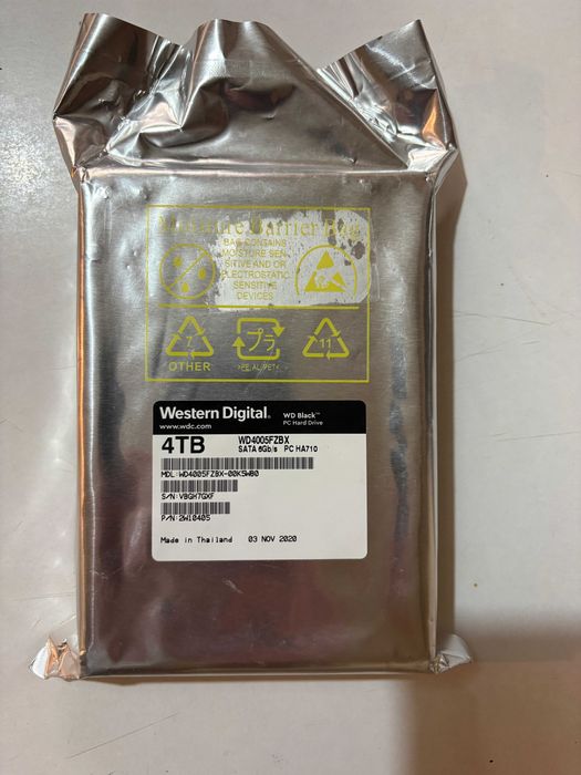 Жорсткий диск WD BLACK Performance Drive 4 TB