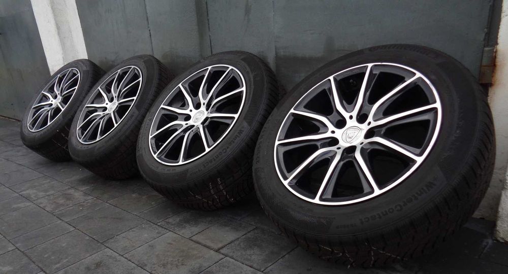 Felgi ALUETT 17 cali 5x112 VW Audi Seat Skoda Mercedes BMW + opony