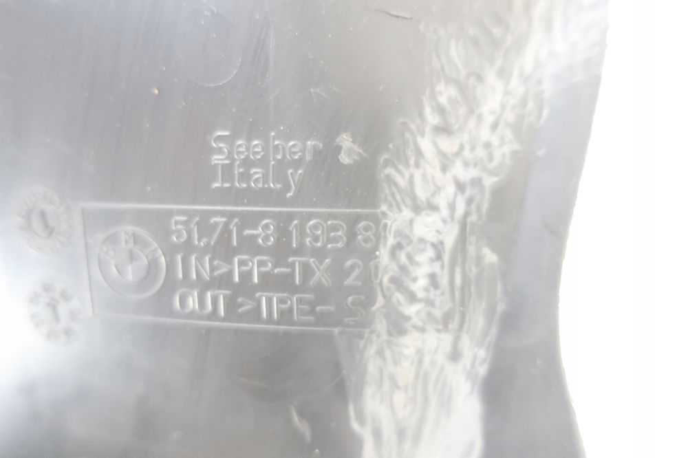 nadkole przednie lewe osłona bmw 3 e46 sedan kombi 8193811