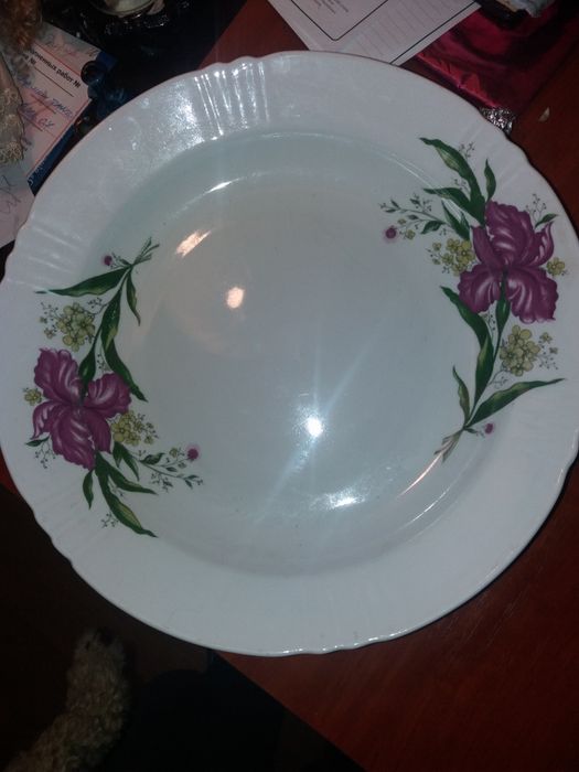 Праздничное блюдо фарфор