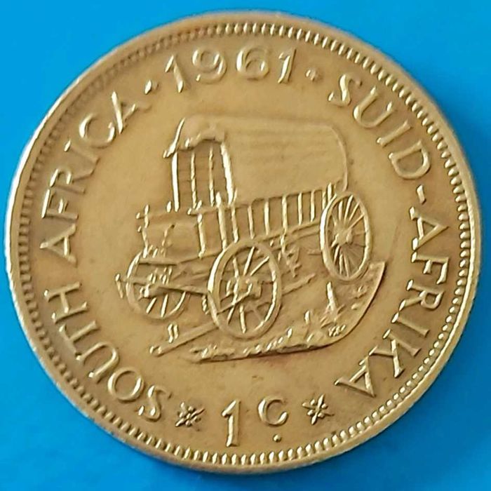 1 Centavo de 1961 da África do Sul