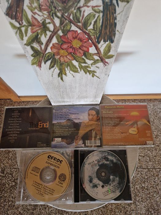 5 CD de músicas essencialmente  instrumentais