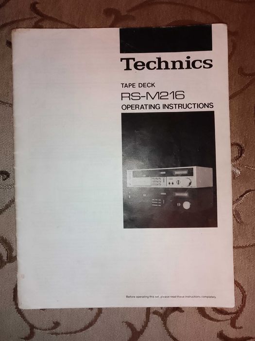 Technics Tape Deck RS-216