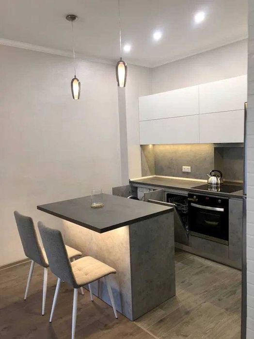 1К-квартира в элитном комплексе на французском бульваре.