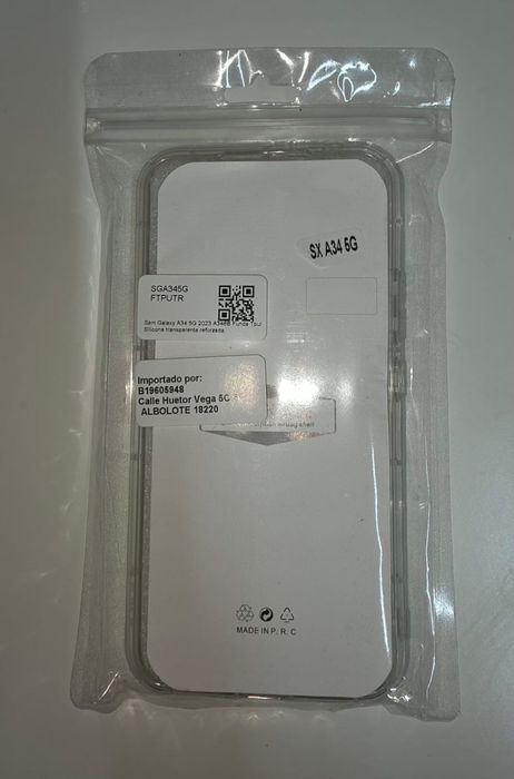 Capa transparente Samsung A34 5G