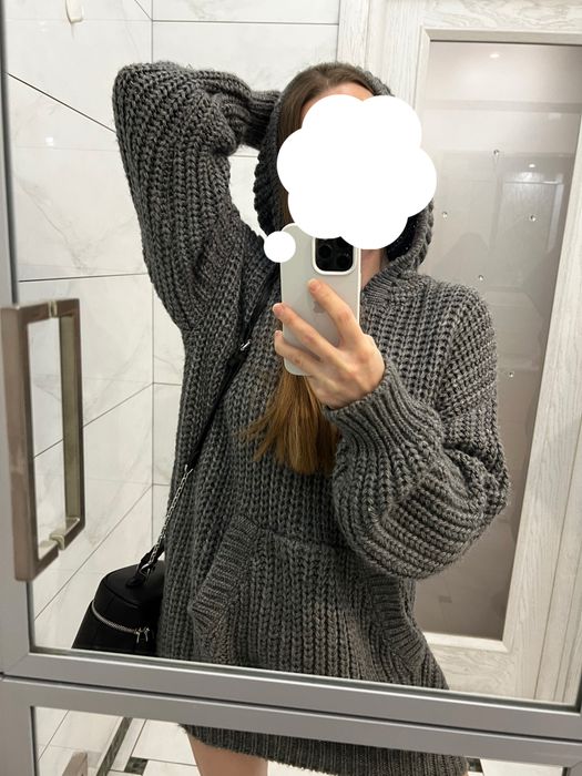 Светр, вʼязане худі NF Studio. Свитер, худи