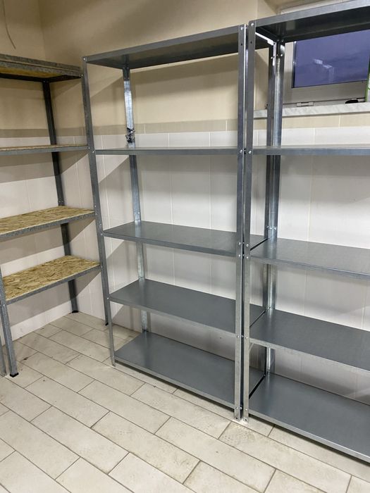 Стелаж б/у в гараж підвал комора балкон полиці полки стеллаж