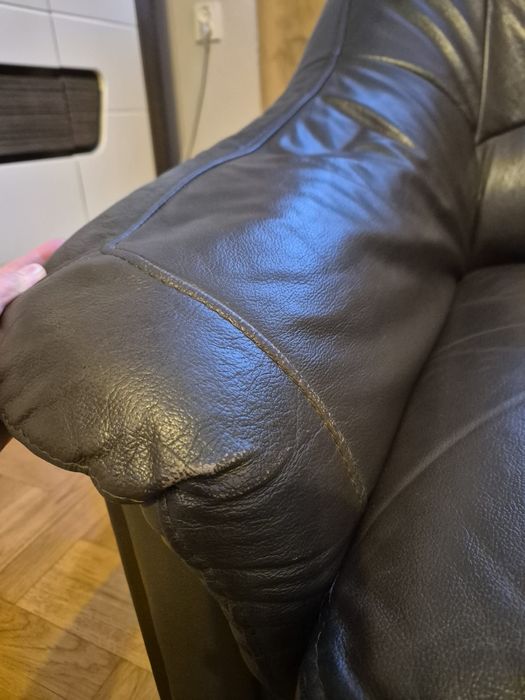 Fotel skórzany - Parczew