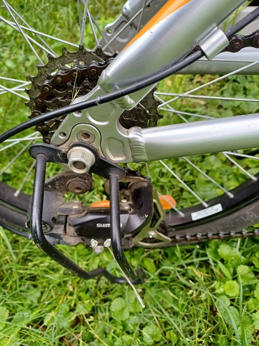 Rower skladany z przerzutkami