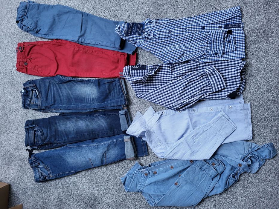 Paka ubrań dla chłopca r98 firmówki