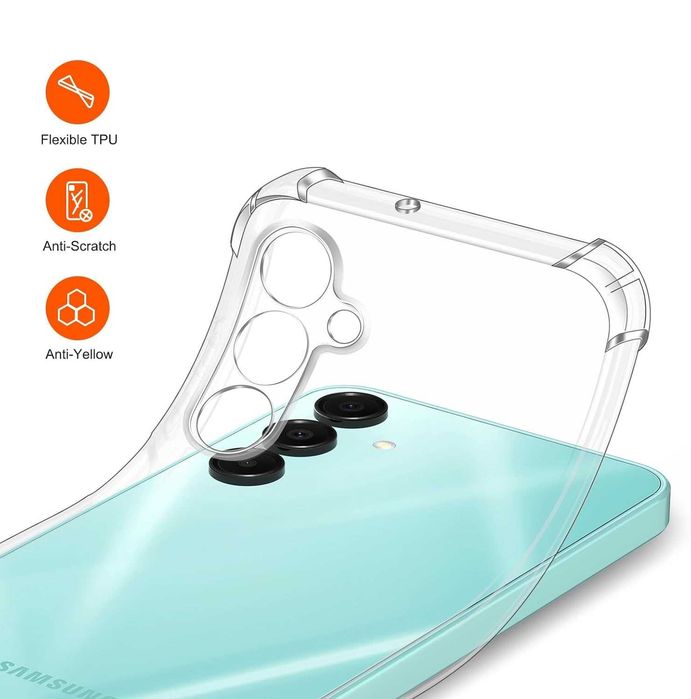 Etui Anti-Shock do Samsung Galaxy A16 5G + Szkło Hartowane