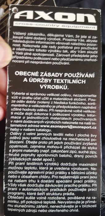 Męskie spodenki rowerowe axon