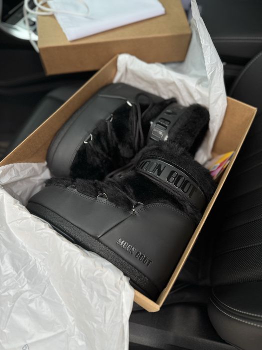 Оригінал Зимові чоботи Moon Boot MB ICON FAUX FUR