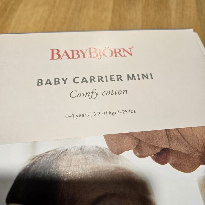 Рюкзак-кенгуру BabyBjorn Baby Carrier Mini (Pastel, Cotton)