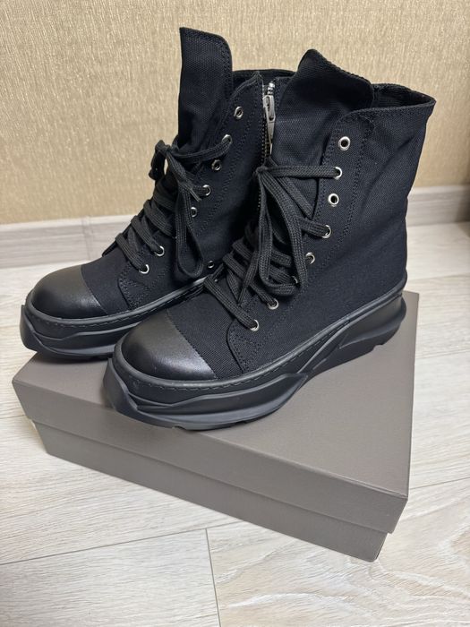 Кросівки rick owens high abstract black