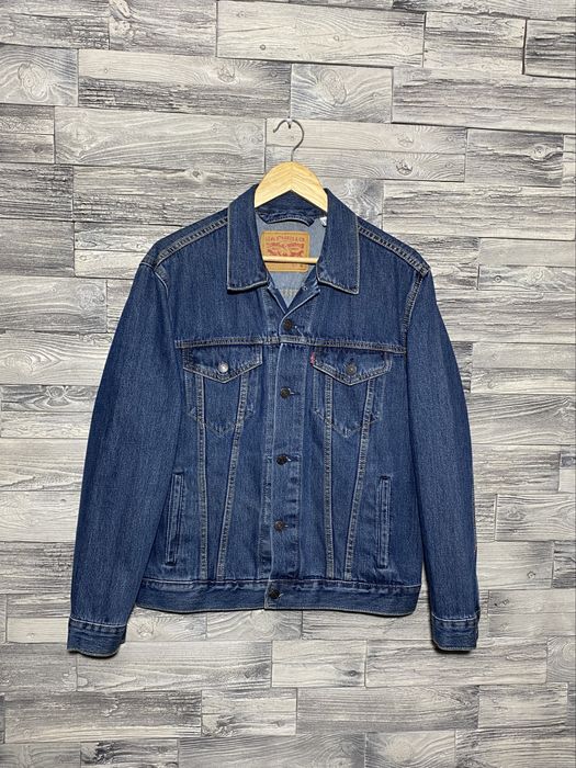 Чоловіча класична джинсова куртка Levi’s type 3 розмір М