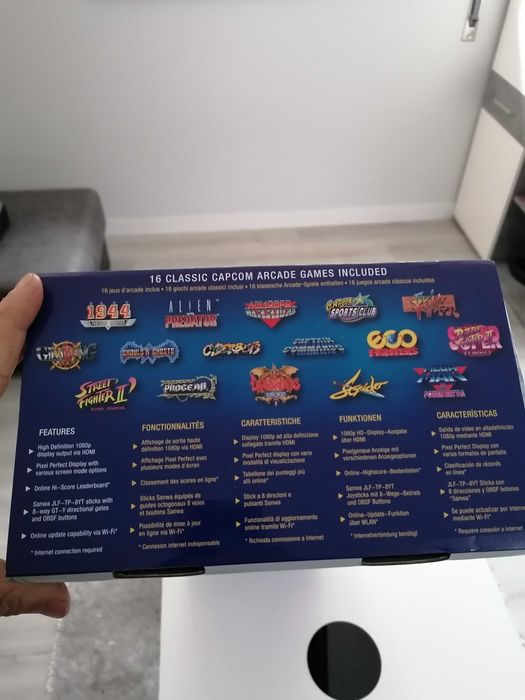 Consola capcom arcade 15 mil jogos