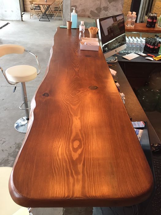 Столешница деревянная, барная стойка, тумба: 2 000 грн. - Пиломатеріали ...