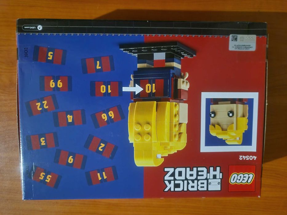 Lego 40542 BrickHeadz - Portret z klocków - FC Barcelona