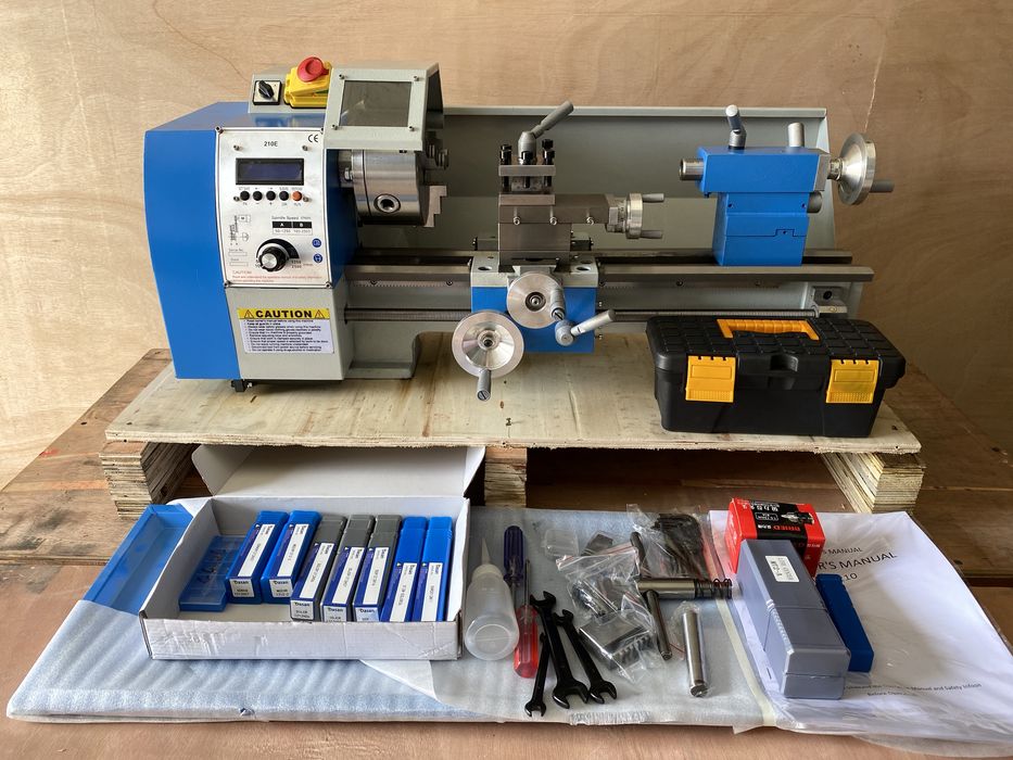 Токарный станок RC210E*400mm 1100W (RM-210E, 210E)