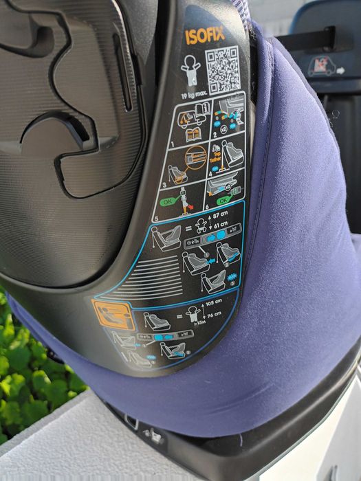 Cadeira Bebe Axissfix Bebeconfort como nova