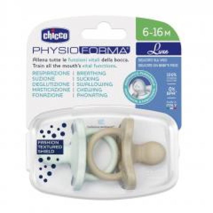 Smoczek uspokajający Soft Luxe 2szt 6-16m Chicco oprawa: blister