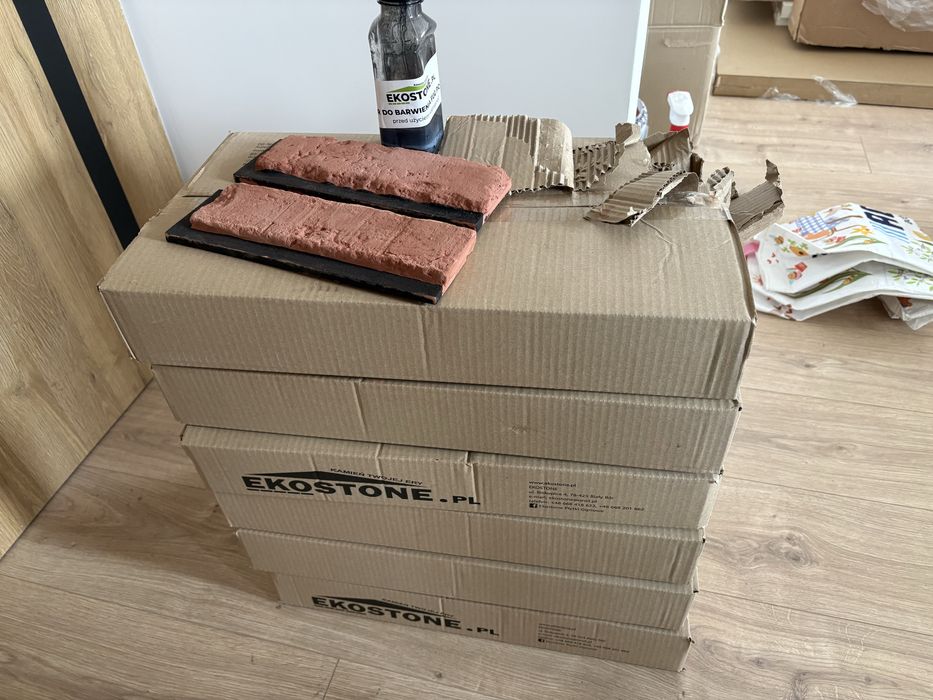 Plytki stara cegła kafelki ceglane cegiełki 5 opakowan