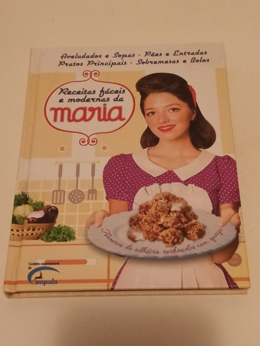 Livros de culinária Maria