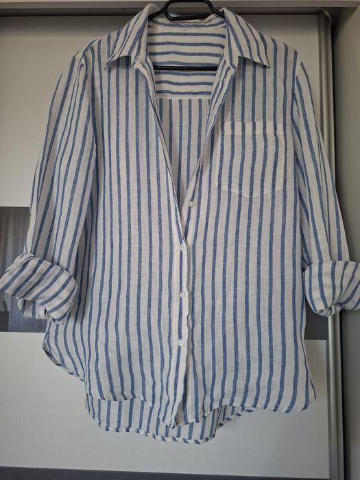Koszula lniana H&M