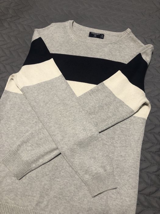 Camisola de malha cinza Springfield