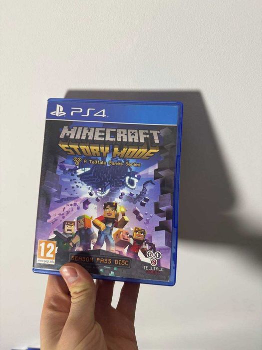 диск minecraft story mode для PS4