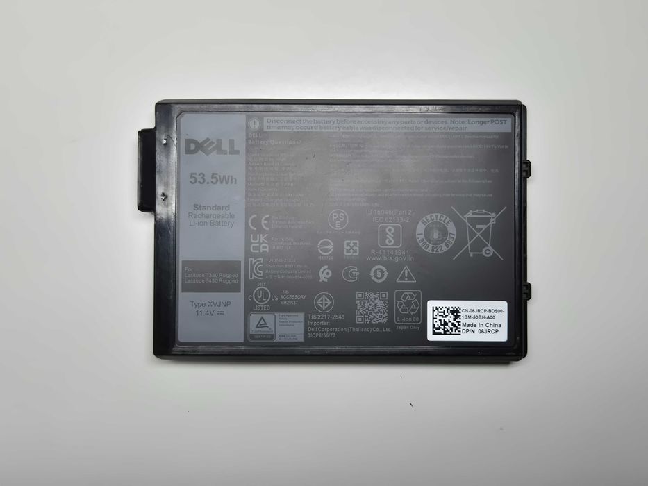 Батарея (акумулятор) до ноутбуку Dell Rugged 5420 5424 7424 5430 7330. Pro Rugged RB14250, RA13250 (7WNW1 XVJNP)