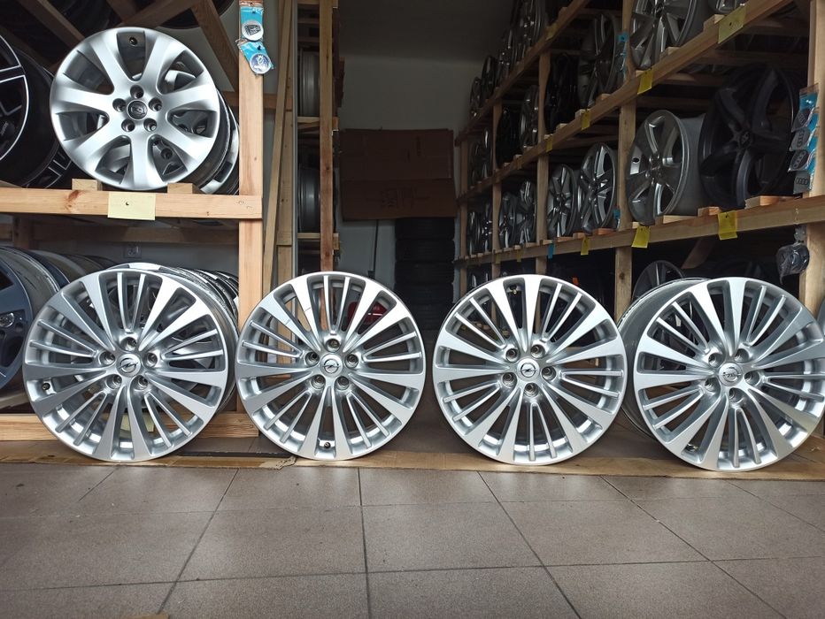 47 TSM Alufelgi 5x108 ET49 7,5jx18 Opel Peugeot Citroen DS Volvo Fiat