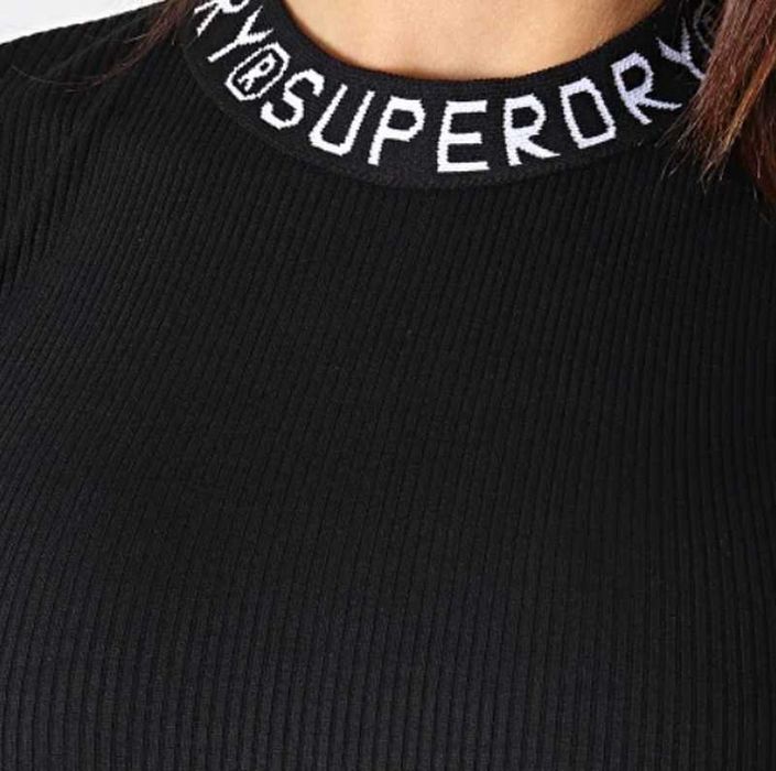 Новое облегающее платье миди с надписью Superdry