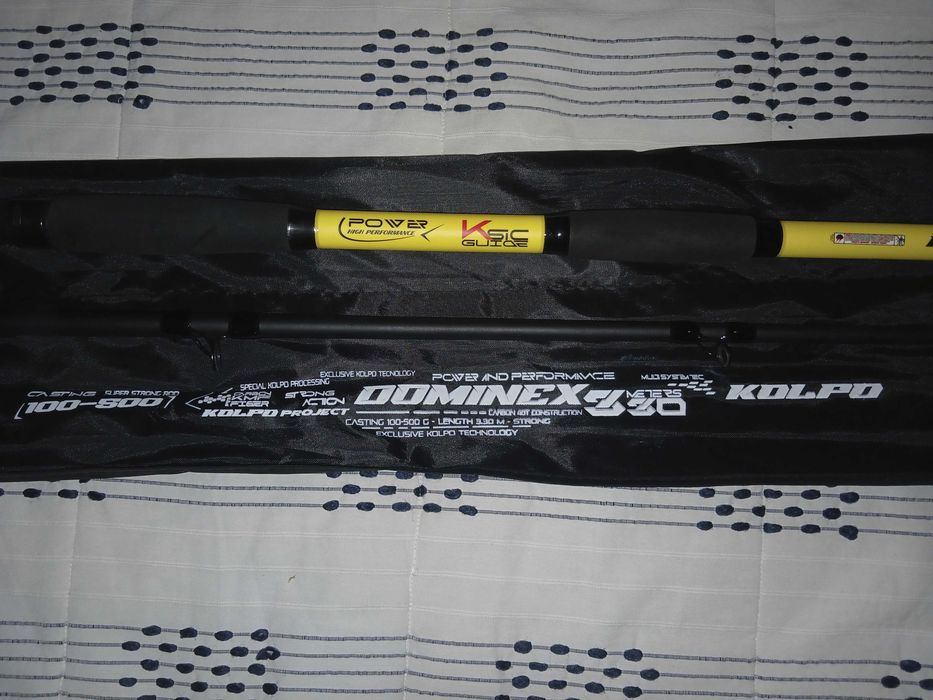 Kolpo Dominex 3.30 m 100–500 g  Extreme Rod + Carreto 6000