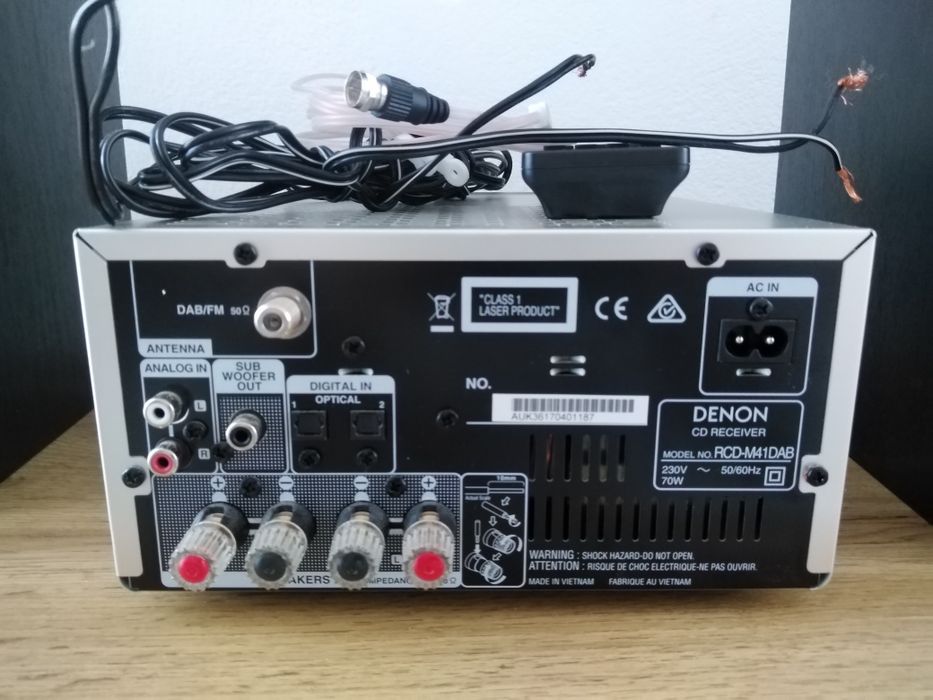 Denon RCD M41 DAB Denon SC-F109 pilot bluetooth radio DAB+