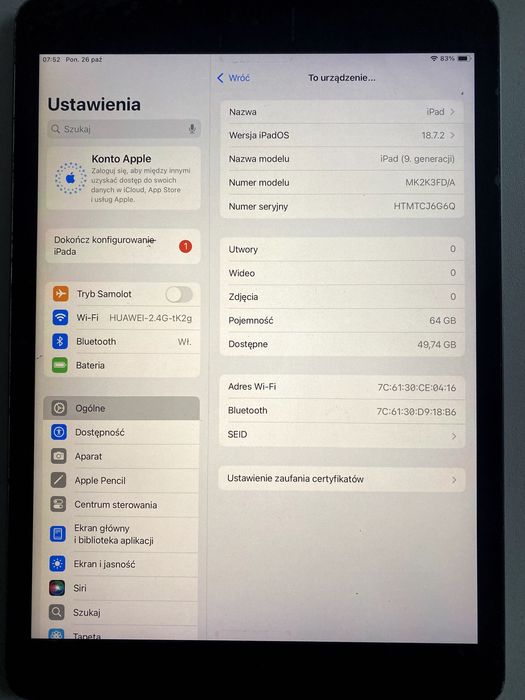 Ipad 9gen A2602 10th A2757