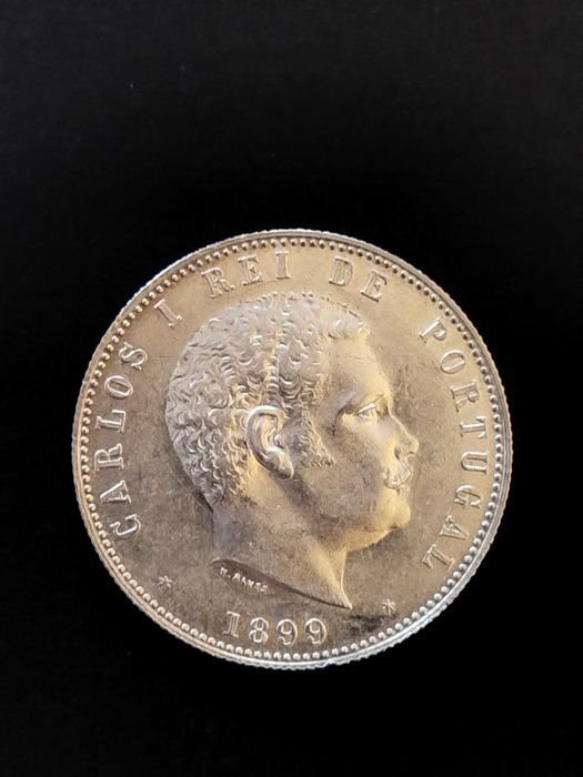 1899 - D. Carlos I - 1000 Reis - Prata
