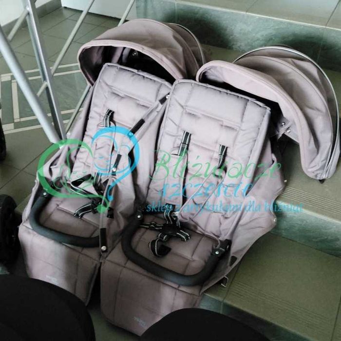 Wózek dla bliźniąt 4w1 KOMIS