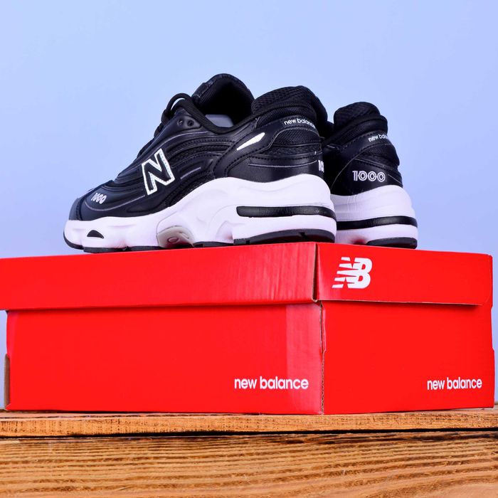 (1979-1982) Кросівки New Balance 1000 чорні з білою (37-44) nb NB нб