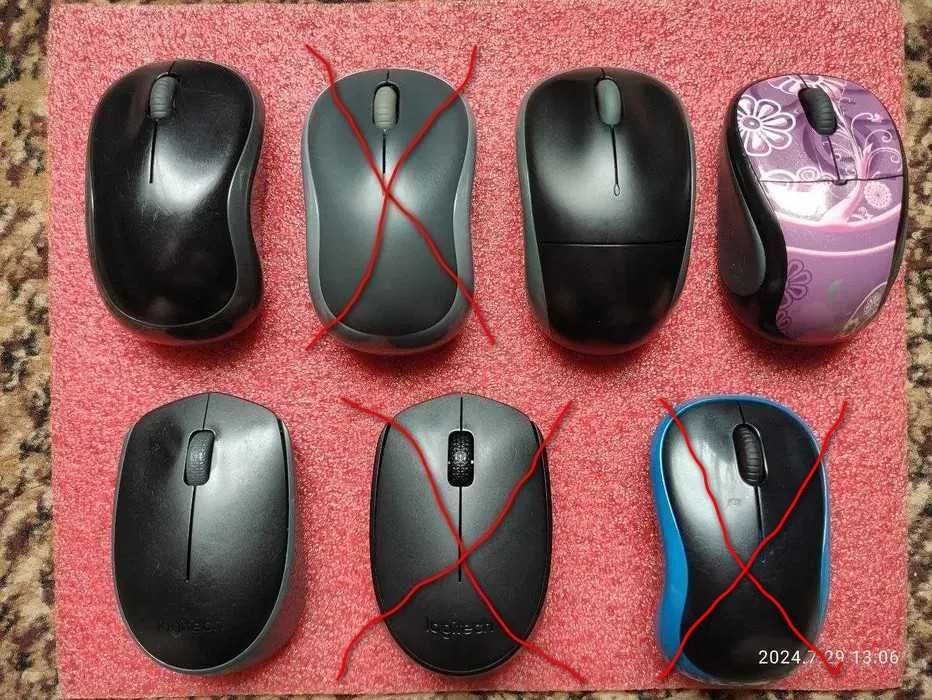 Мыши Logitech , Genius: 120 грн. - Периферійні пристрої Харків на Olx