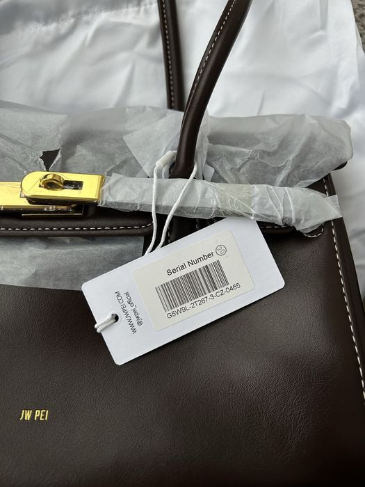 JW PEI Yara коричнева, бургунді