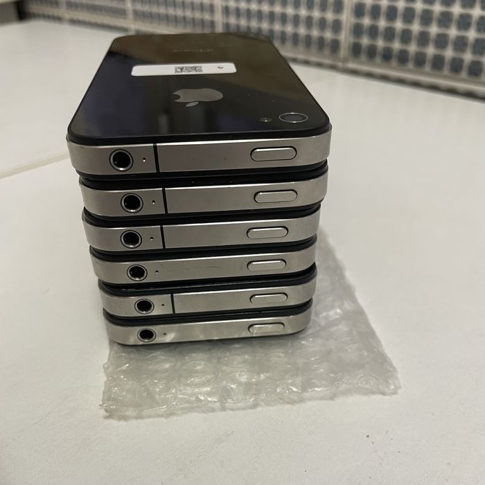 Lote de 6 iphones 4s pretos
